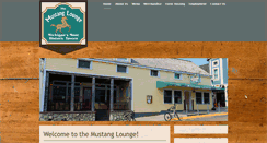 Desktop Screenshot of mustang-lounge.com